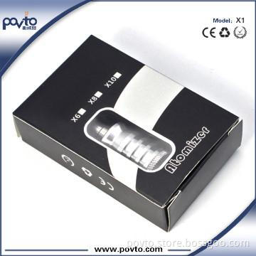 2013  X1 electronic cigarette atomizer  with dry herb